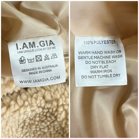 I.AM.GIA. Pixie Teddy Coat Oversized - Picture 16 of 16